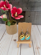 Load image into Gallery viewer, Sunflower Dangle Earrings