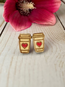 Adorable Wood Earrings