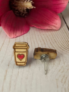 Adorable Wood Earrings