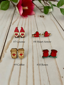 Adorable Wood Earrings