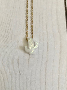 Dainty Cactus Necklace - Miane's Shoppe