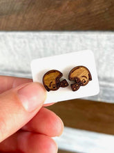 Load image into Gallery viewer, Football Stud Earrings - Miane&#39;s Shoppe