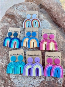Rainbow Earrings - Miane's Shoppe