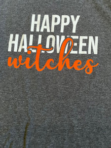 Happy Halloween Witches Tee - Miane's Shoppe