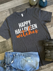Happy Halloween Witches Tee - Miane's Shoppe