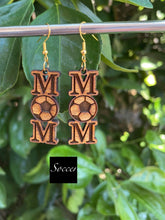 Load image into Gallery viewer, Mom Sport Dangle Earrings - Miane&#39;s Shoppe
