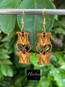 Mom Sport Dangle Earrings - Miane's Shoppe