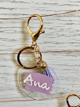 Load image into Gallery viewer, Personalized Keychain - Miane&#39;s Shoppe