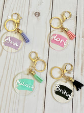 Load image into Gallery viewer, Personalized Keychain - Miane&#39;s Shoppe