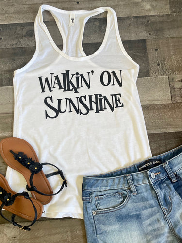 Walkin' On Sunshine Tank Top