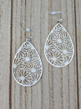 Load image into Gallery viewer, Flower Teardrop Earrings - Miane&#39;s Shoppe