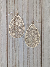 Load image into Gallery viewer, Flower Teardrop Earrings - Miane&#39;s Shoppe