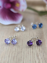 Load image into Gallery viewer, Beautiful Colored Round Earrings